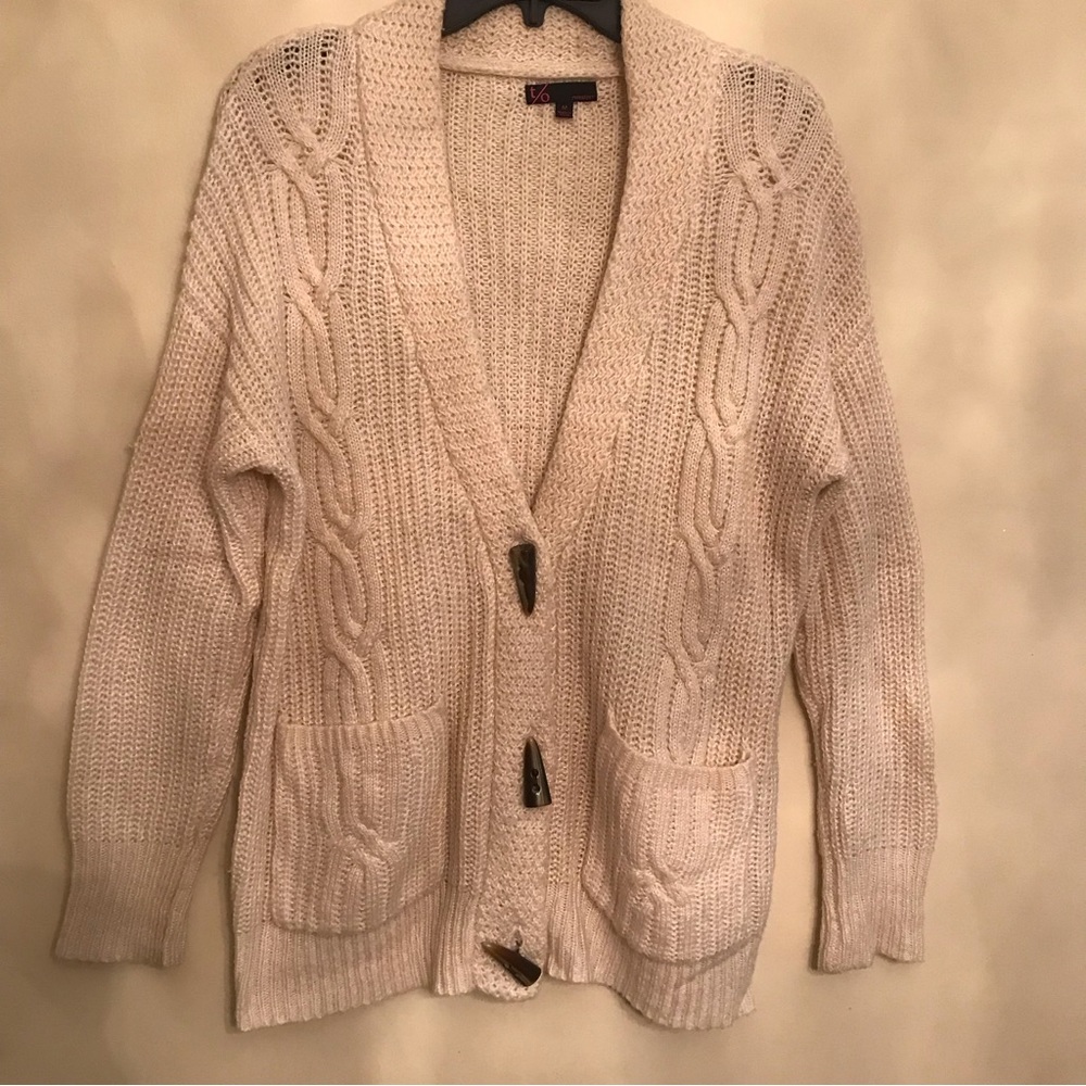 t/o CREAM GRANDFATHER SWEATER